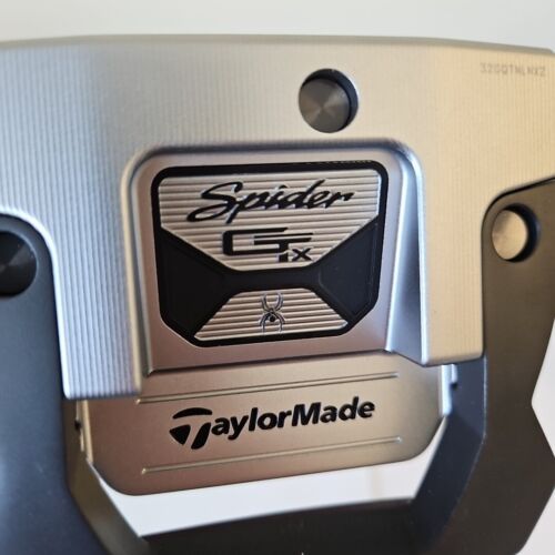 Taylormade Spider GTX Silver Putter With Headcover-35" Shaft No Grip-Right Hand