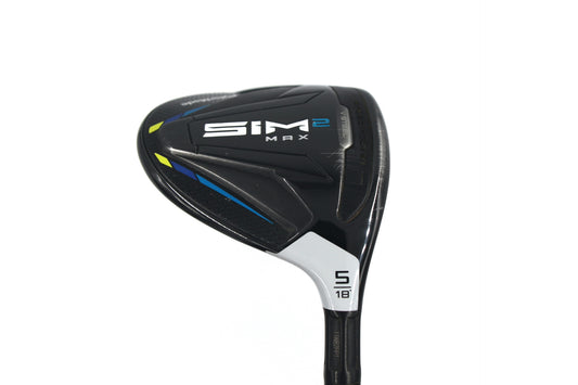 TaylorMade SIM 2 Max 5 Wood 18 Degrees - Left Handed - Regular Flex